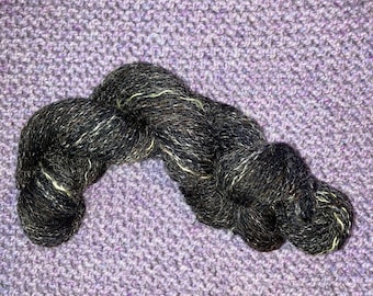 Hand spun wool yarn