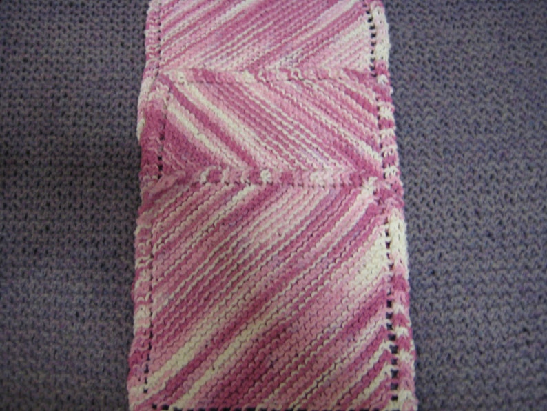 Knit Cotton Dishcloths image 1
