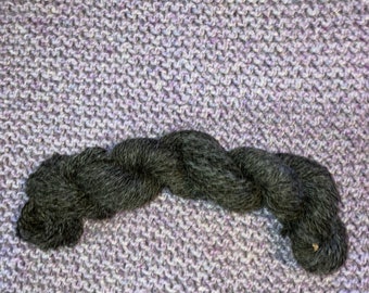 Hand spun wool yarn