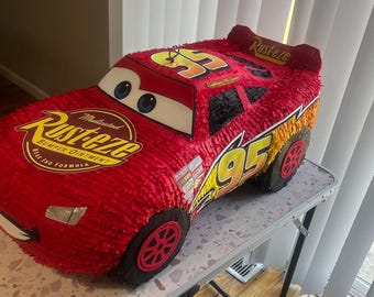 Lightning McQueen piñata