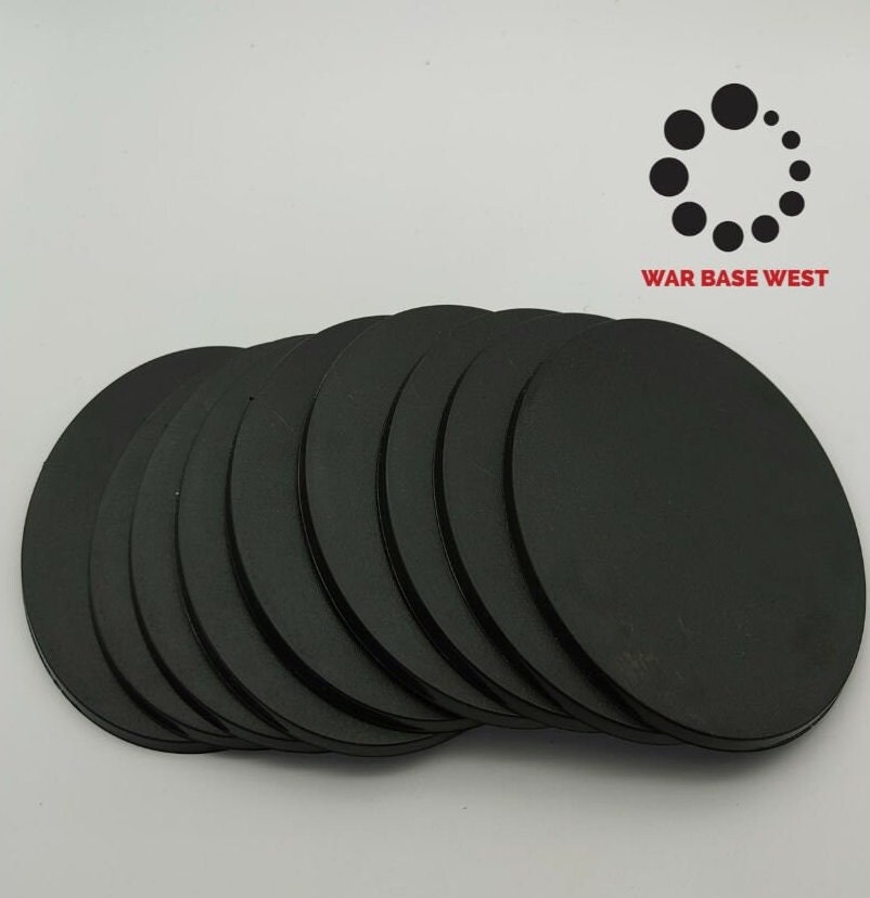 Base Ovale In Resina 170x105mm Ardesia - Warhammer 40k - Cavaliere Imperiale