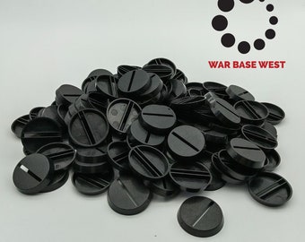 Lot de 100 socles ronds de 25 mm utilisés pour Warhammer 40k + Bitz AoS Games Workshop - France Lot de 100 socles ronds de 25 mm utilisés pour Warhammer 40k + Bitz AoS Games Workshop - France