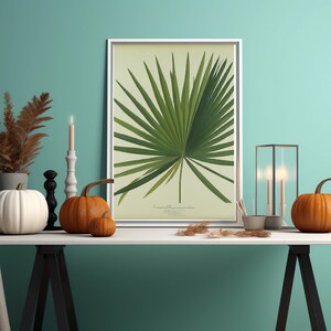 Nature Leaf Abstract Wall Art Set Abstract Floral Botanical Prints Minimalist Modern Art Boho Wall Decor
