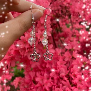 Flower earrings