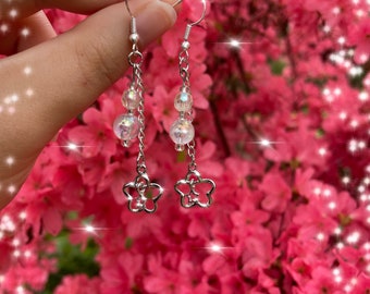 Boucles d’oreilles fleurs