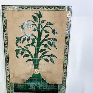 Mosaic Fountain: Authentic Moroccan Indoor/Garden Decor