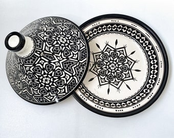 Moroccan Tagine - Agadir Traditional Cultural Décor & Gifts - Authentic Traditional Kitchenware 100% Handcrafted