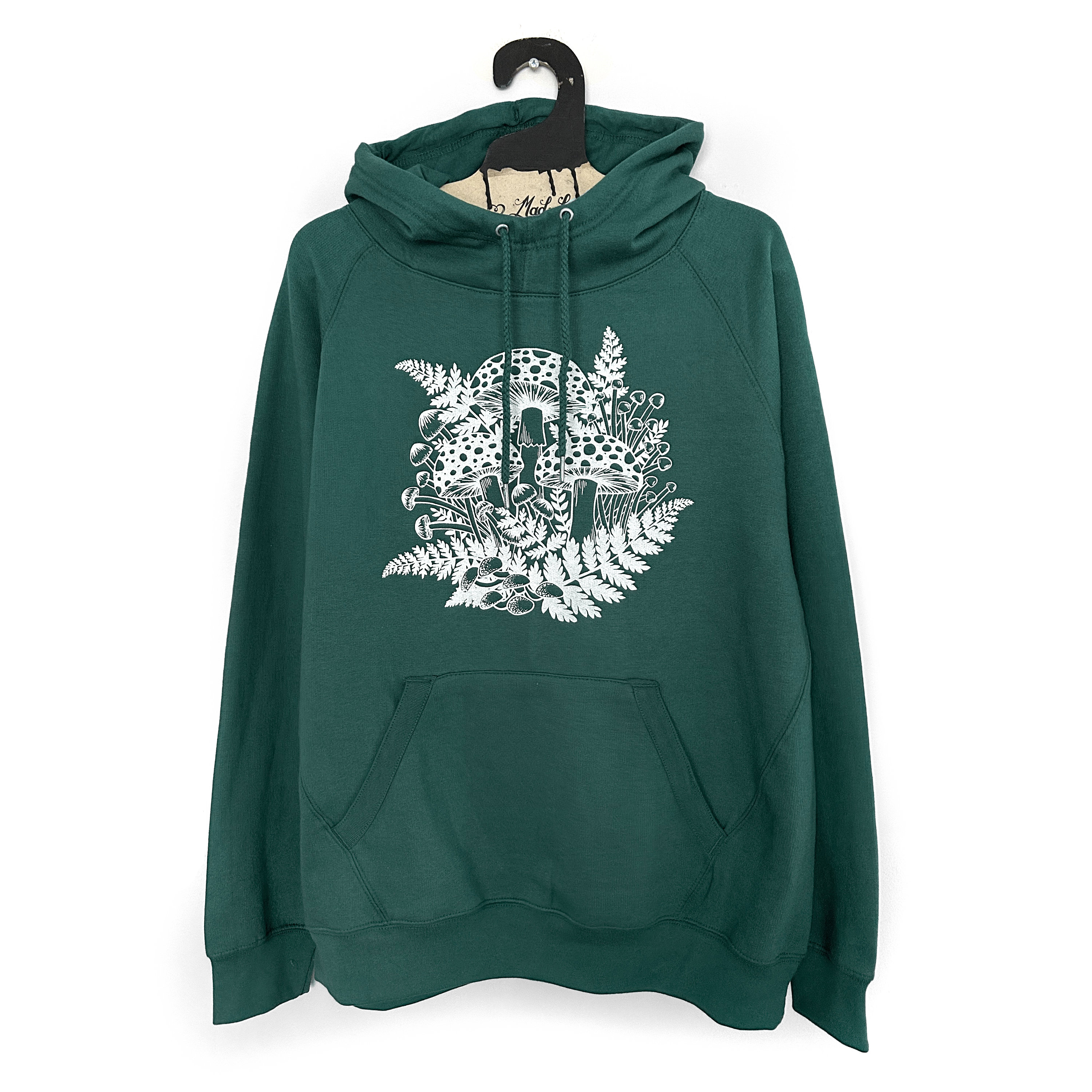 MCM★素敵！Jungle Green Cotton Removable Hood Sweatshirt 1200W-1491-ForestGrn-0-