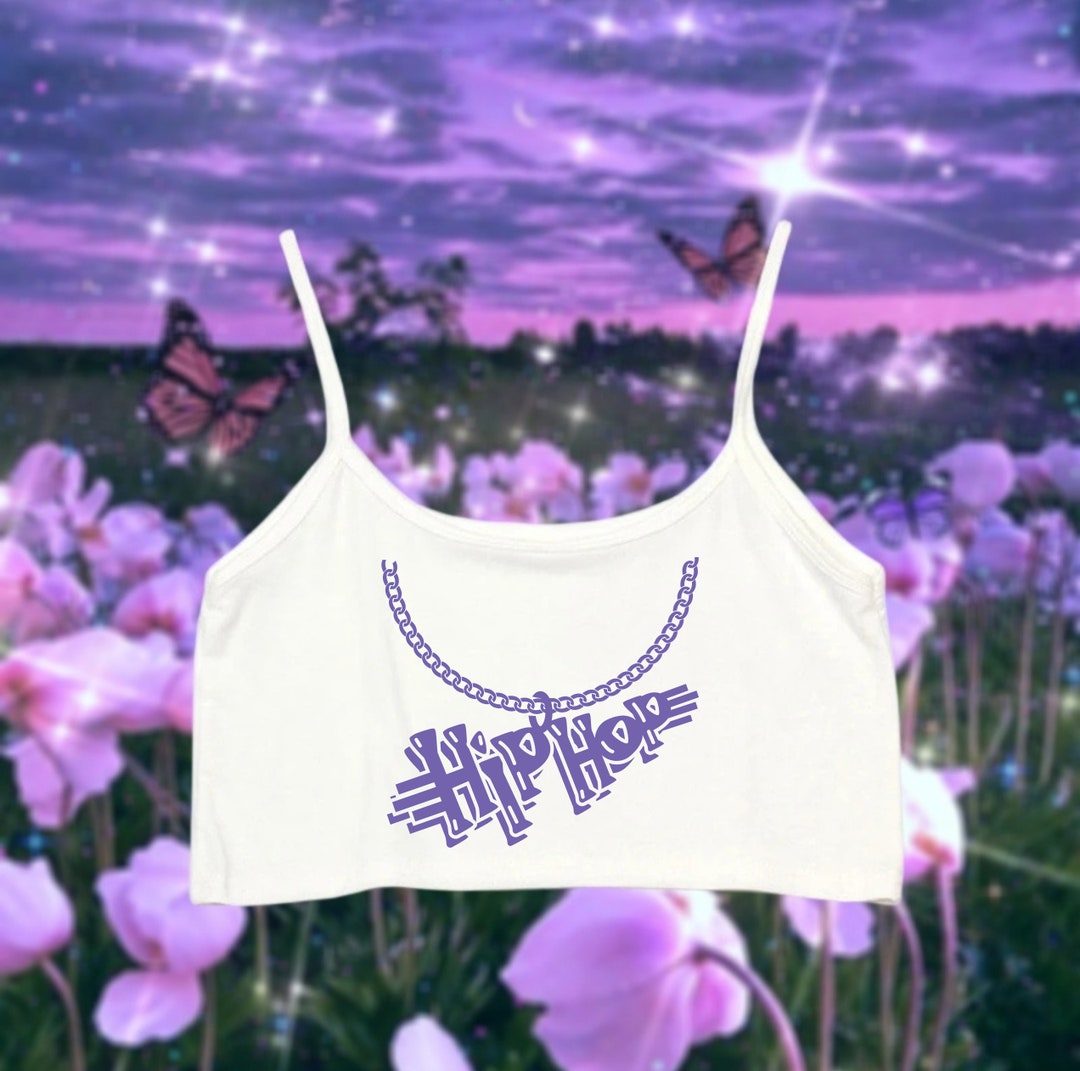 Hip Hop Logo Camisole Top, Hip Hop Tops, Rapper Print Women Camisole ...