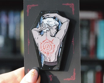Astarion | Baldurs Gate 3 | Coffin Companion | Enamel Pin
