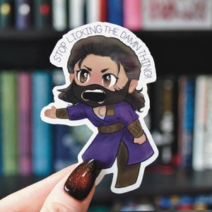Baldurs Gate 3 - Chibi Gale de Aguas Profundas - Pegatina