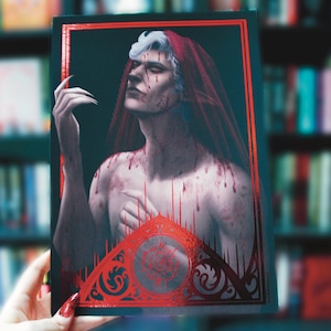 Astarion - Veil of Blood - FOILED A4 Print - Baldurs Gate 3