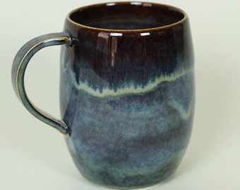 Blue rutile mug