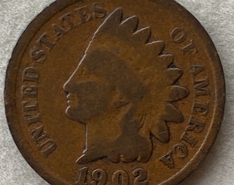 1902 Indian Head Penny