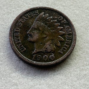 1900 Indian Head Penny