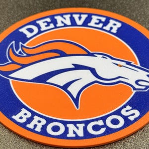 Denver Colorway Coasters (4) with Holder – Matte PETG-GF