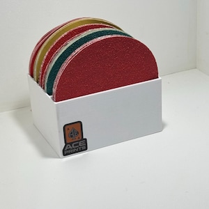 6-Inch Sanding Disc Holder: 3D Printed PETG Organizer