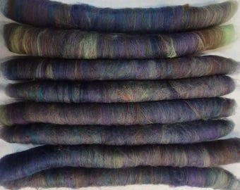 Wool Mix Rolags For Hand Spinning