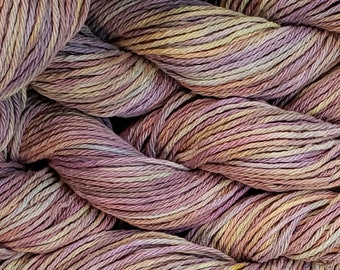 Hand Dyed Recycled Cotton Yarn for Knitting or Crochet