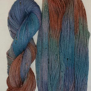 Hand Dyed DK Wool Yarn for Knitting or Crochet
