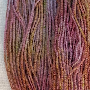 Hand Dyed DK Wool Yarn for Knitting or Crochet