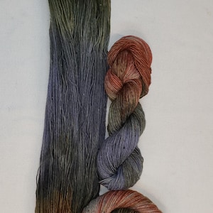 Hand Dyed DK Wool Yarn for Knitting or Crochet