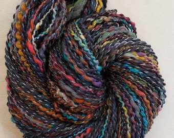 Handspun Blend  Art Yarn for Knitting