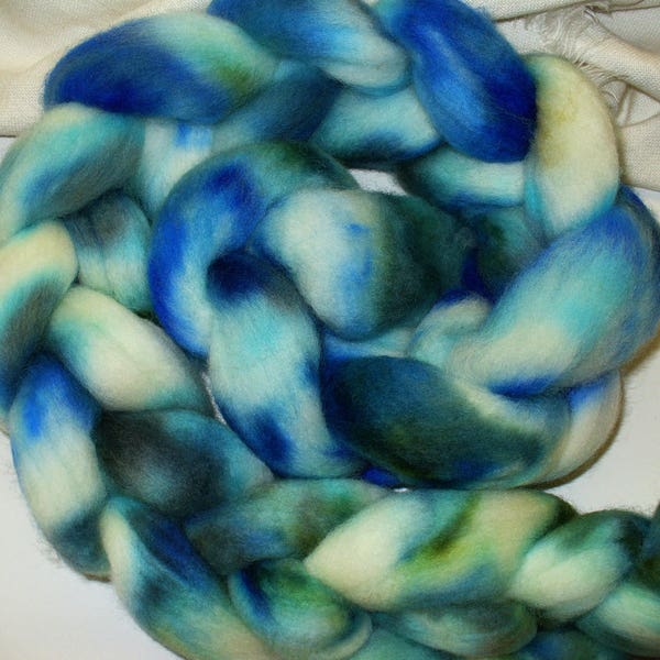 Falkland Wool Breed Top for Hand Spinning Yarn or Felting
