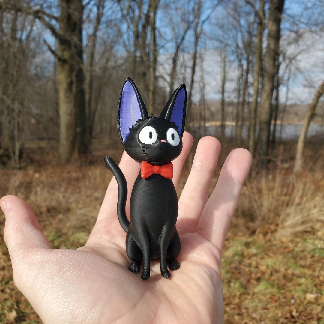 3D Printed 5 Color Jiji the Cat - Etsy