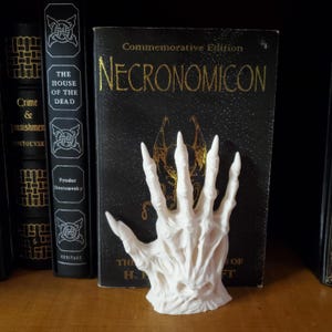 3D Printed Skeletal Hand Bookend