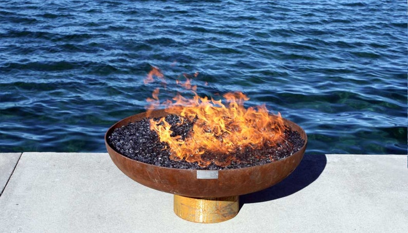 Font O' Fire 30 inch diameter Sculptural Firebowl image 2