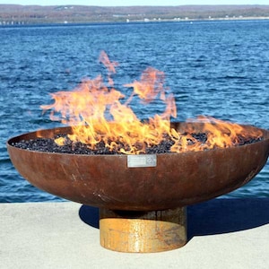 Font O' Fire 30 inch diameter Sculptural Firebowl image 1