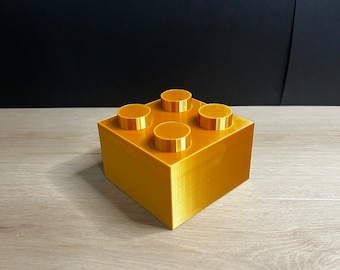 Giant 3D Printed Gold Brick