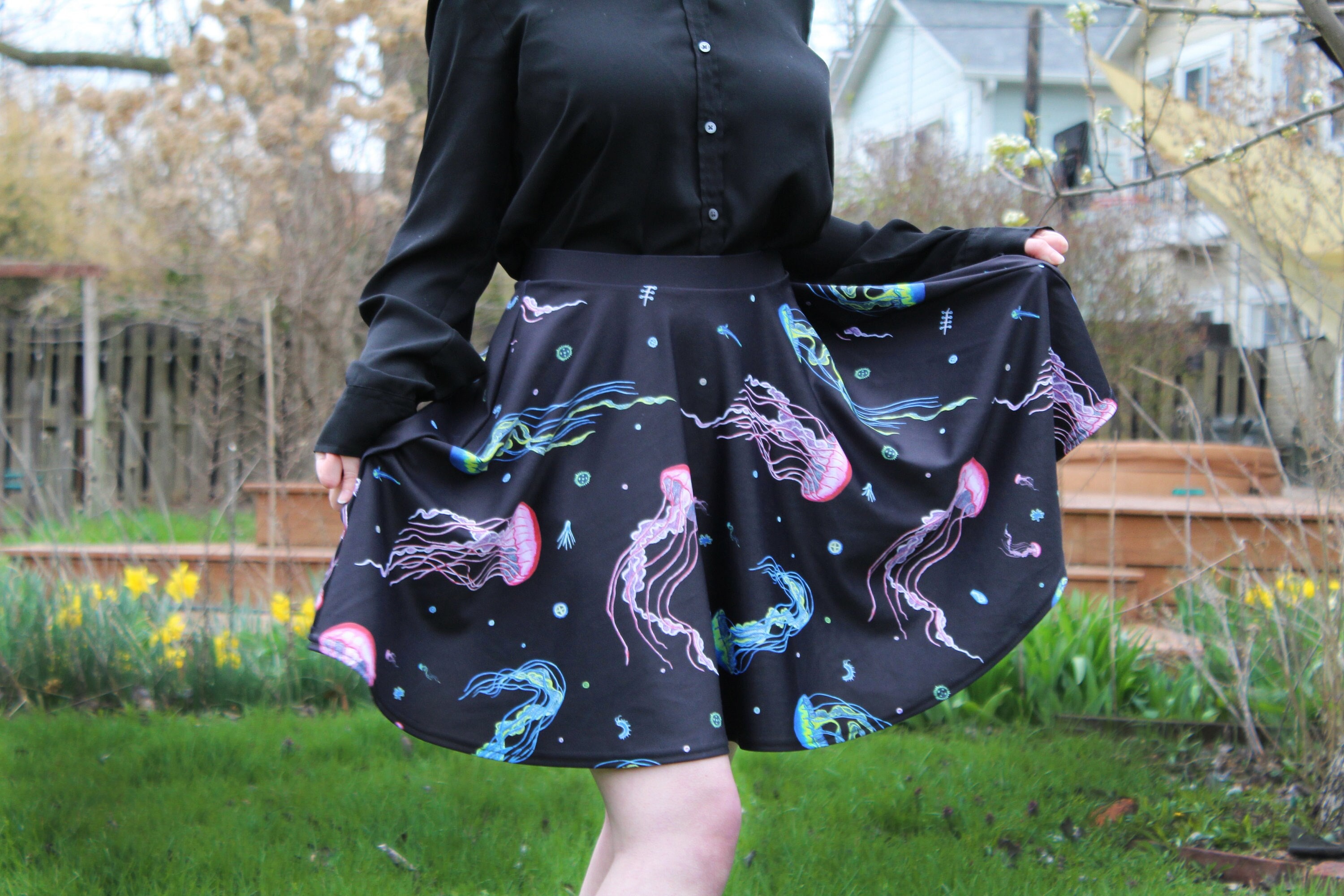 Jellyfish Skirt - Etsy