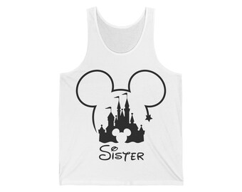 Sister Disney Unisex Jersey Tank