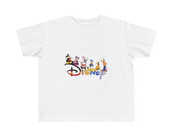 Copia de la camiseta de punto fino para niños pequeños Disney Snacks