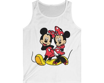 Débardeur doux Mickey et Minnie pour hommes