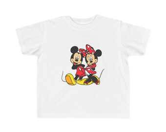 Mickey & Minnie Toddler's Fine Jersey Tee