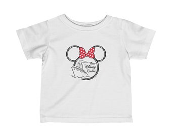 Copie de T-shirt en jersey fin Mickey First Disney Cruise pour bébé