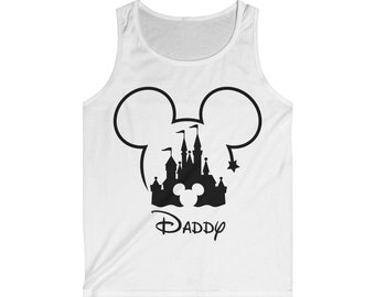 Daddy Disney Men's Softstyle Tank Top