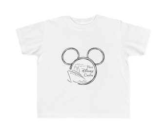 T-shirt en jersey fin Mickey First Disney Cruise pour tout-petits