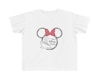 T-shirt en jersey fin Minnie First Disney Cruise pour tout-petits