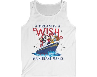 Débardeur doux Disney Cruise Wish pour hommes