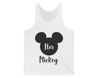 Her Mickey Unisex Jersey Tank