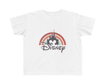 T-shirt in jersey fine Disney Rainbow per bambini