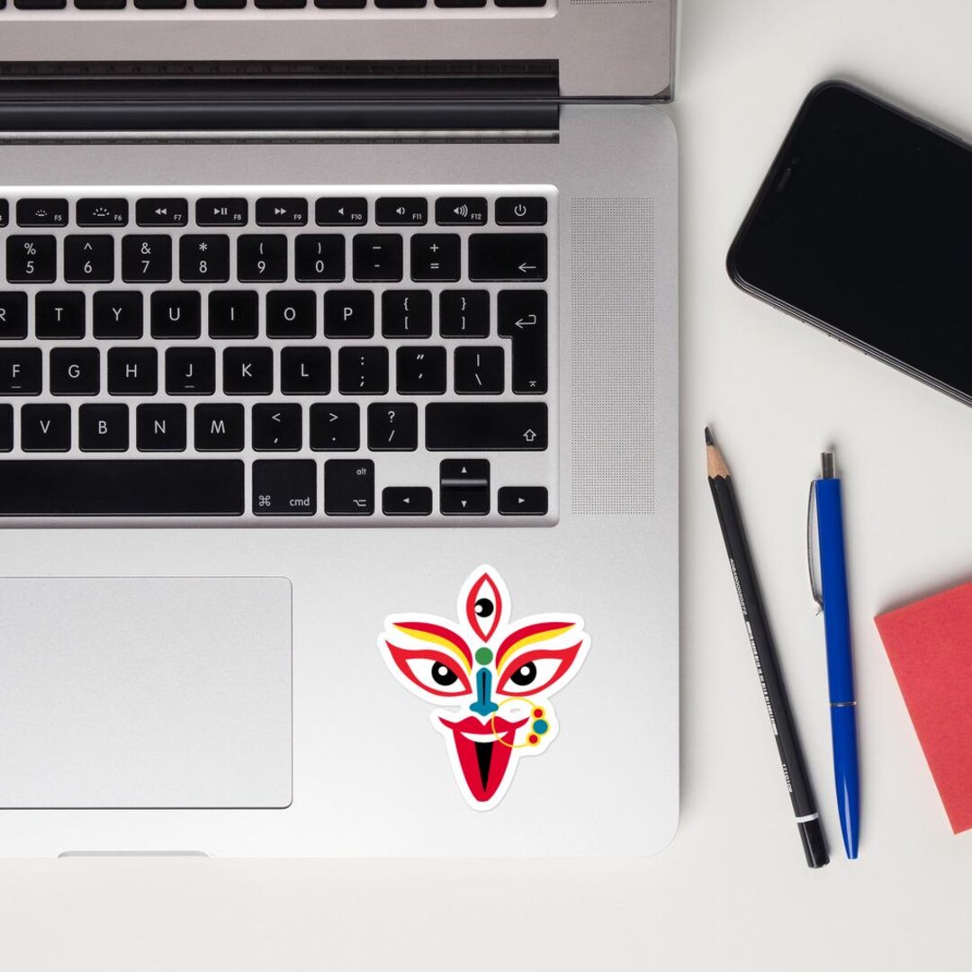 Kalimas Sticker Kali Ma Goddess, Vinyl Sticker Decal Waterproof Laptop Car Hindu ...