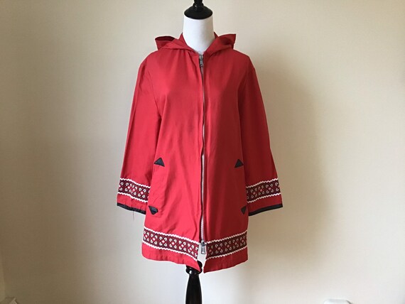 Veg Sears raincoat parka layer Size M L