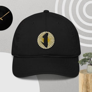 Om Ah Hum Mantra Organic Cotton Dad Hat, Buddhist Meditation - Etsy