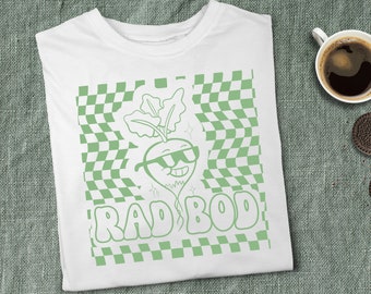 Rad Bod T-Shirt, Funny Dad Graphic Tee