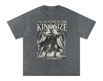 Return of the King (Size), Nerd Culture Meets Gym Goer Graphic Shirt, Lord of the Rings Inspired